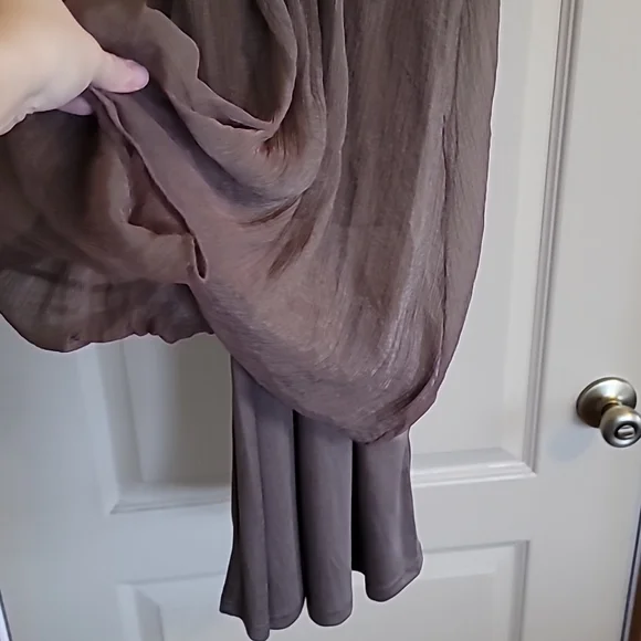 Small Altar'd State Sleeveless Dress with lace neck and shoulder cover - Picture 4 of 7